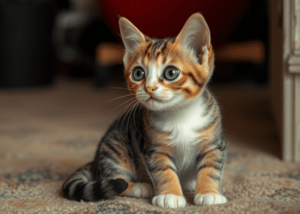 Cute kitten wallpaper featuring silly and adorable cats, showcasing pretty animal photography and cat aesthetic.