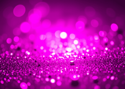 Whimsical pink glitter wallpaper for phone screen, showcasing shimmering flecks and playful elegance, evoking celebration and twilight charm.